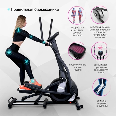 Эллиптический тренажёр Everyfit 41801EHP thumbnail