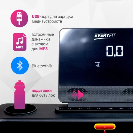 Электрическая беговая дорожка Everyfit 74209 thumbnail